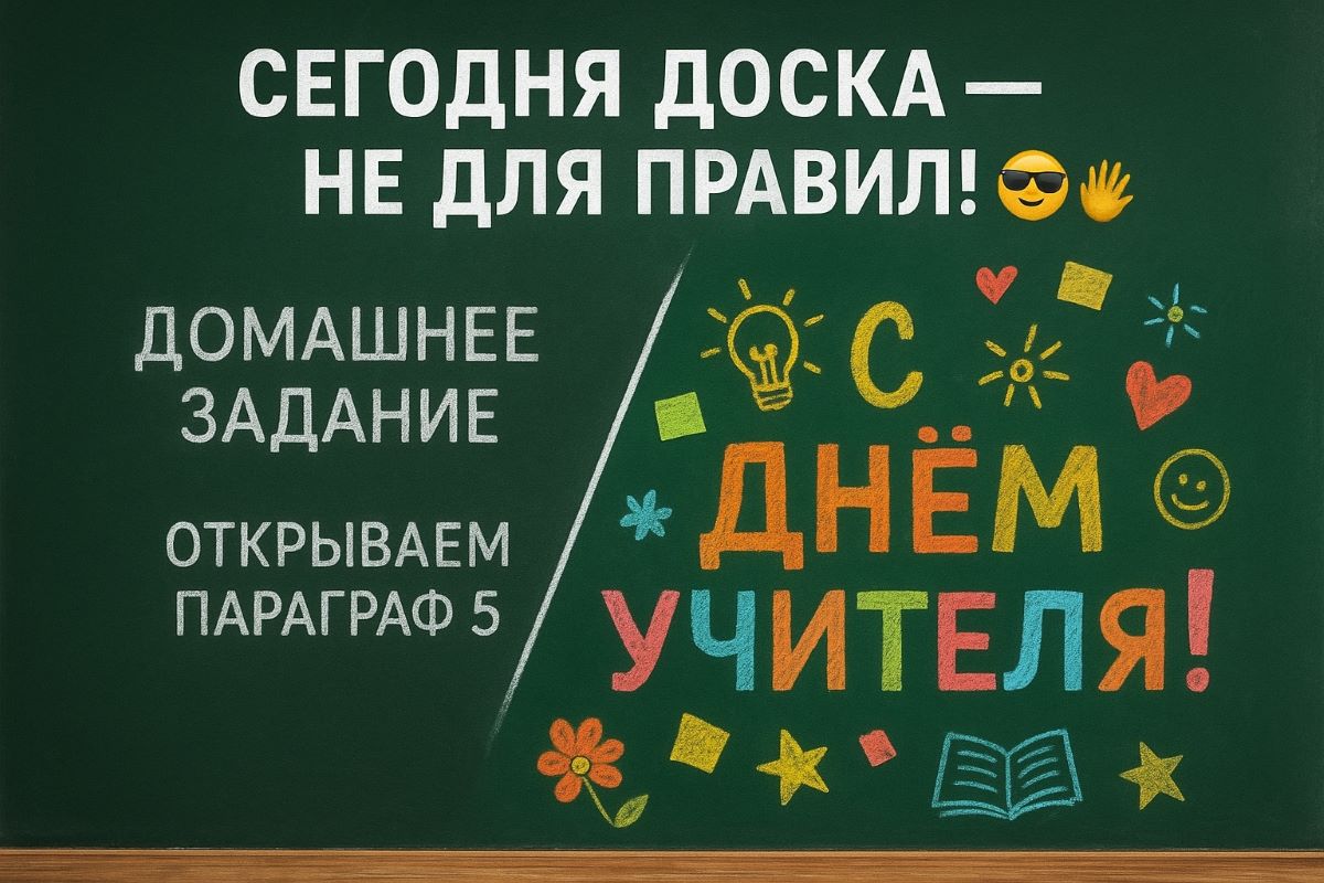Внимание! Акция к Дню учителя
