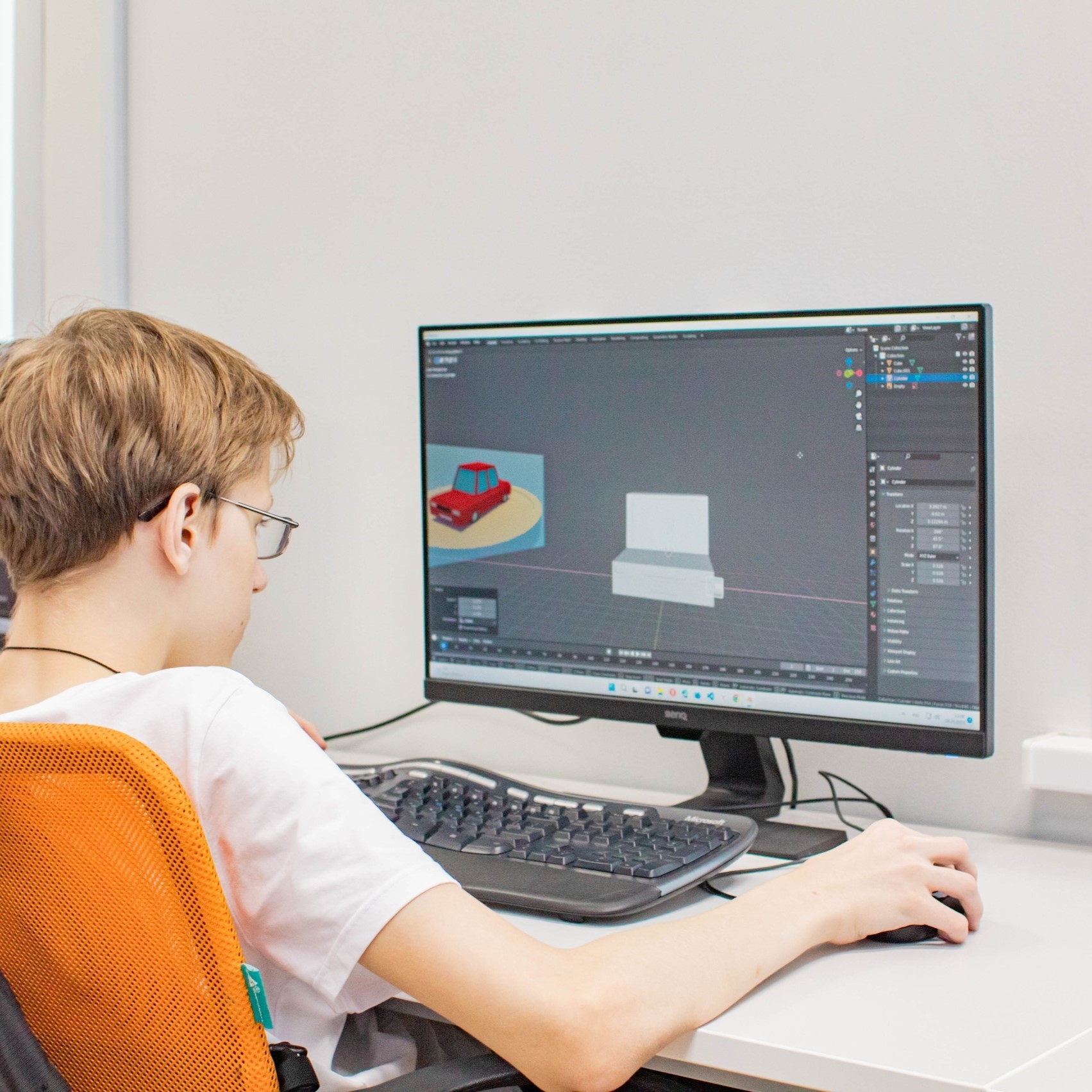 В «Кванториуме» ЦРСК открыта запись на мастер-классы по 3D-моделированию в Blender